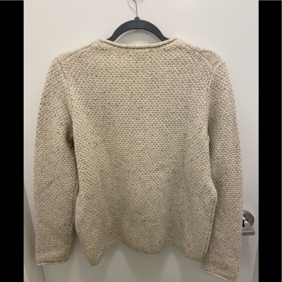 Vintage Style Flecked Cable knit Sweater M - Picture 3 of 3
